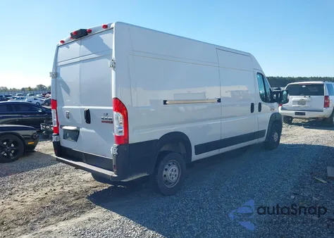 2021 Ram Promaster 2500 High Roof 159 Wb из США, поврежденный, VIN 3C6LRVDG6ME520408